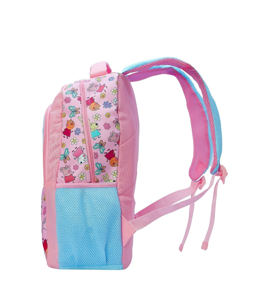 Character Blue Peppa Pig Backpack 
Peppa And Suzy Sheep 16inch