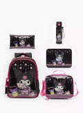 Sanrio Kuromi 5-Piece School Backpack Set 16 inches