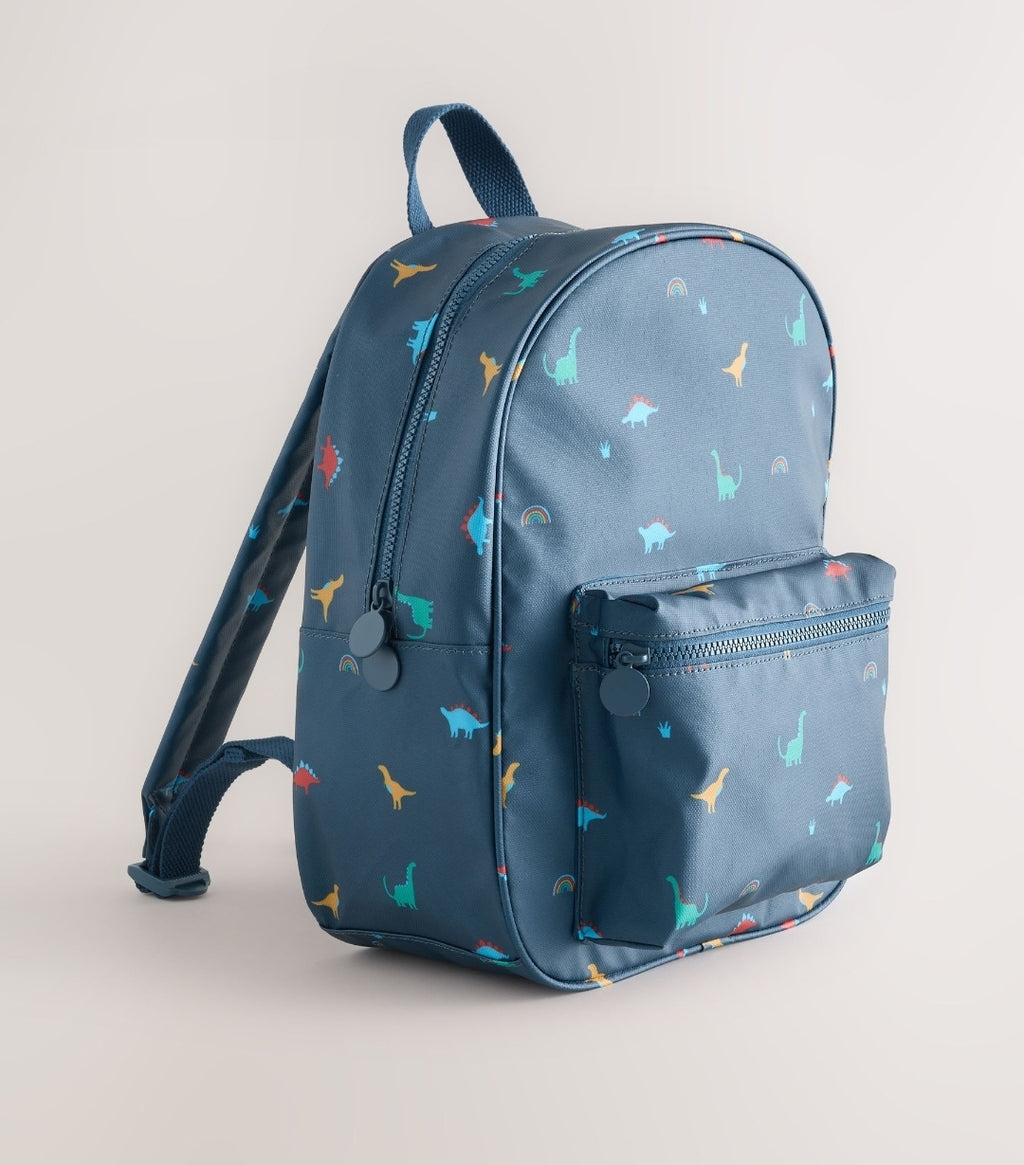 Navy Dinosaur All-Over-Print Backpack14 inches