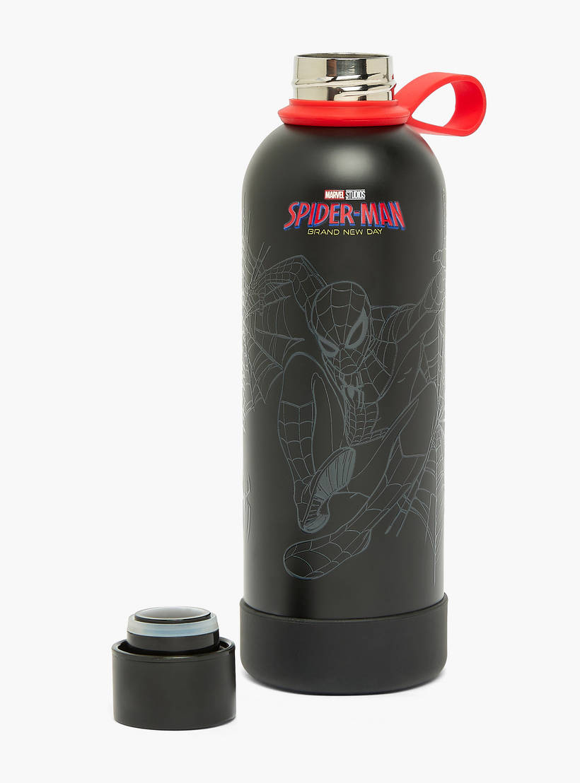 Spiderman Print Stainless Steel Water Bottle