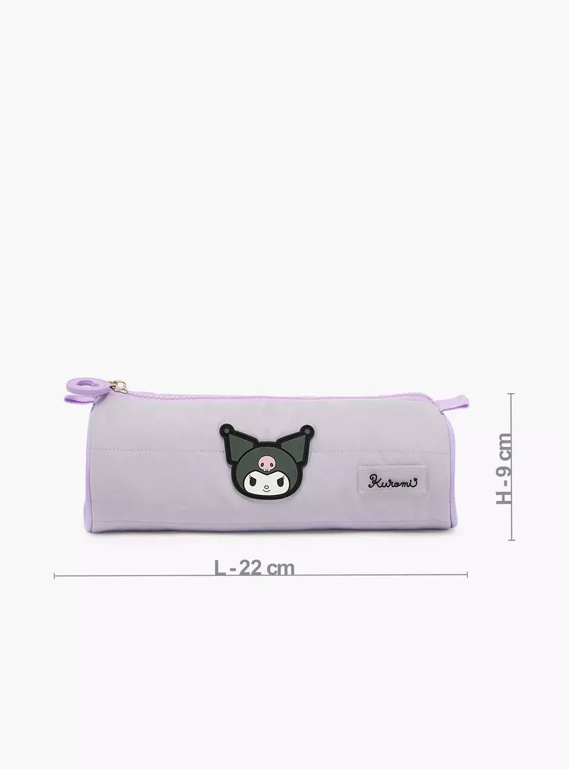 Sanrio Kuromi Pencil Pouch with Zip Closure