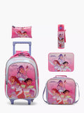 Netflix KPop Demon Hunters 5-Piece School Trolley Bag 16 inch