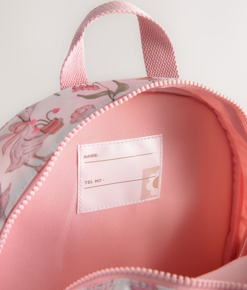 Pink Bunny/Cream Backpack