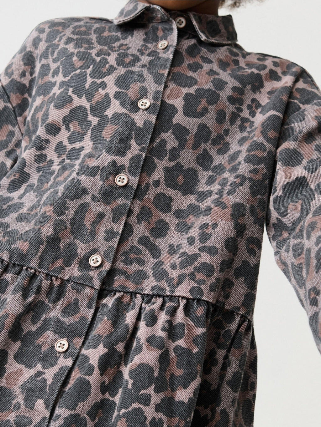 Animal Shirt Dress