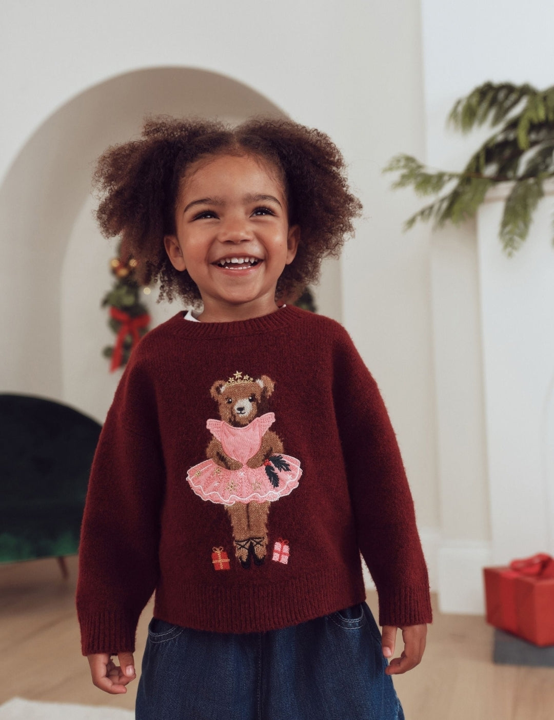Burgundy Red Nutcracker Bear
Christmas Jumper