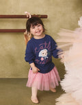 Navy Cath Kidston SweatMeshDress