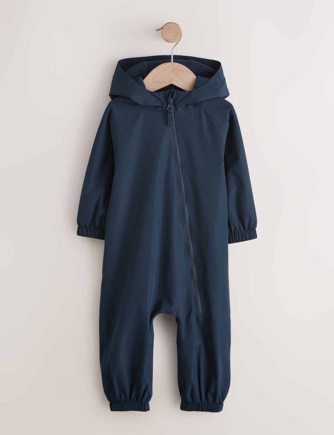 Navy Dino Waterproof Fleece Lined Puddlesuit