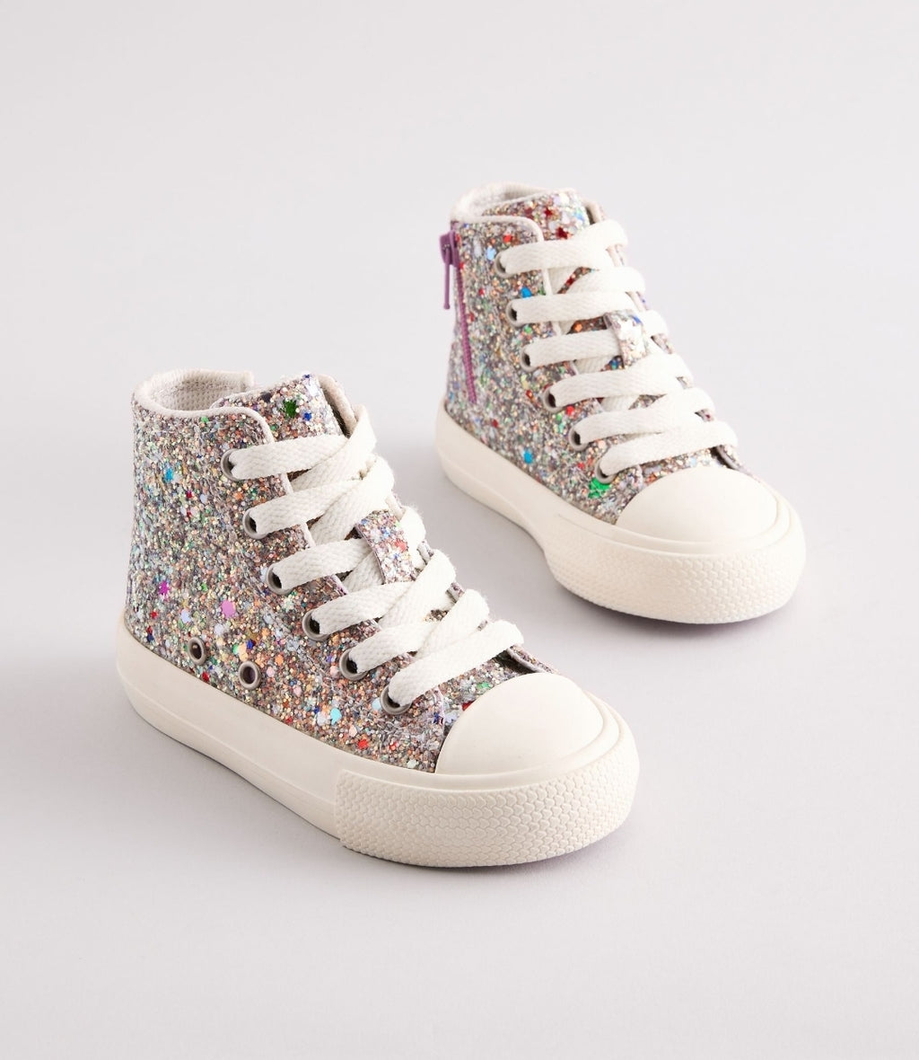 Multi Glitter Standard Fit (F) High
Top Trainers