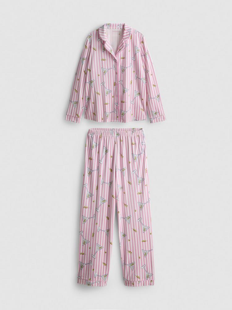 Primark Plush Printed Boyfriend Pyjamas