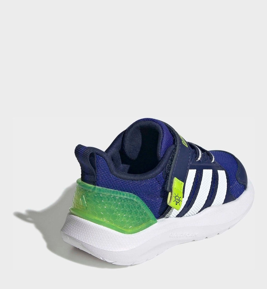 adidas Blue Lightorama Infant Trainers