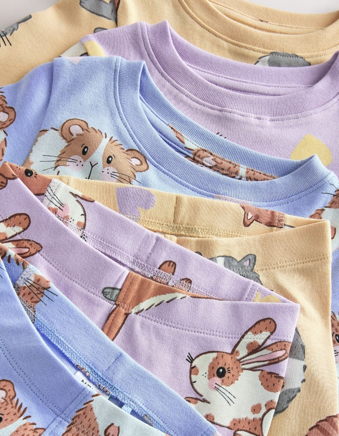 Yellow/Blue Snuggle Pyjamas 3