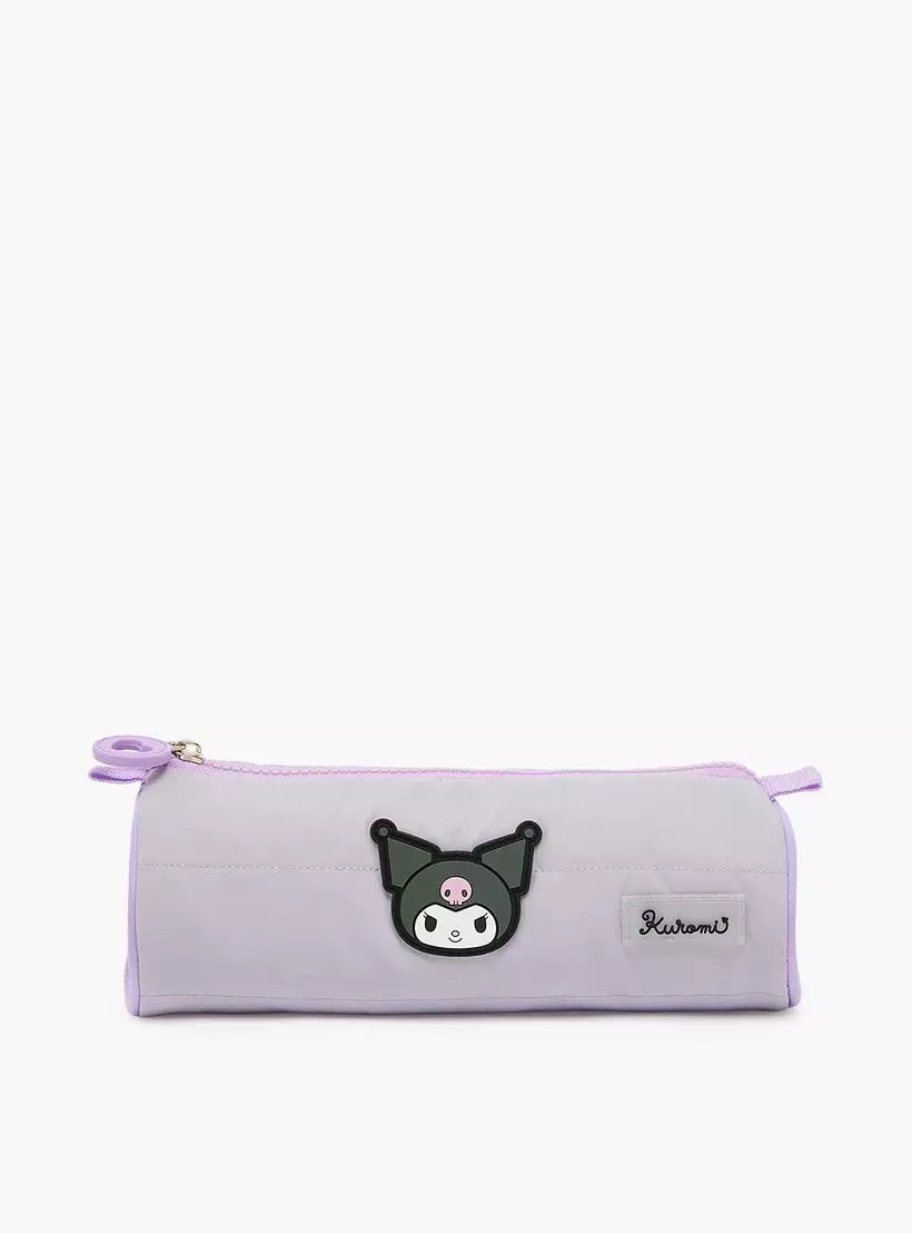 Sanrio Kuromi Pencil Pouch with Zip Closure