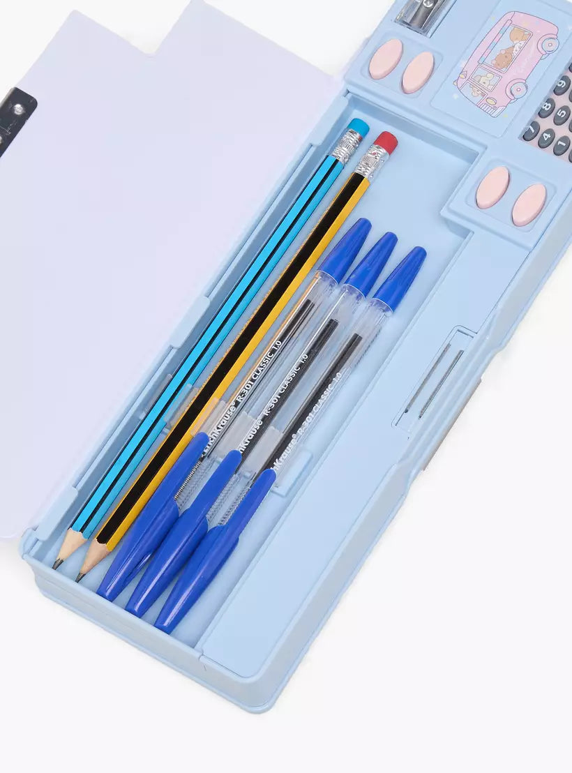 Sanrio Cinnamoroll Print Pencil Case with Calculator
