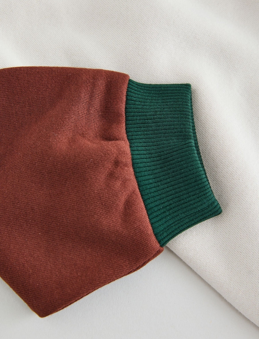 Colourblock Car Printed Crew Neck Sweat Top