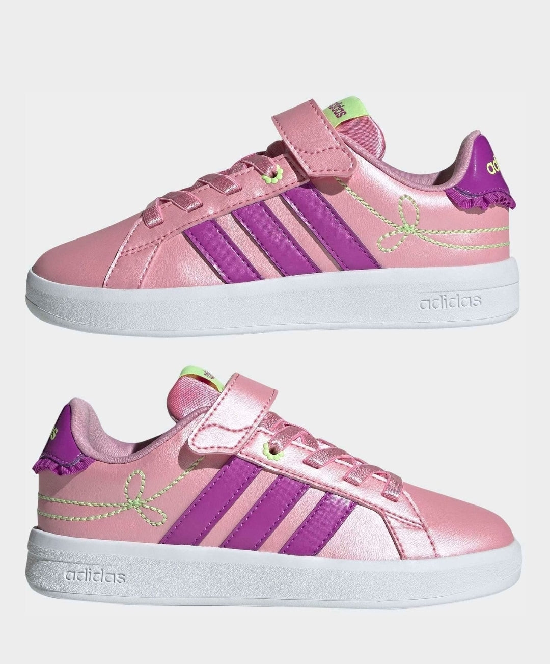adidas Pink Grand Court 3.0 Trainers