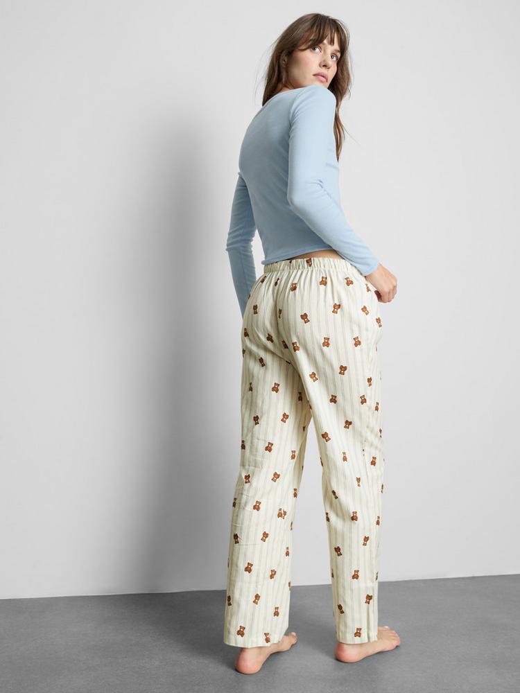 Primark Cotton Henley Flannel Pyjamas