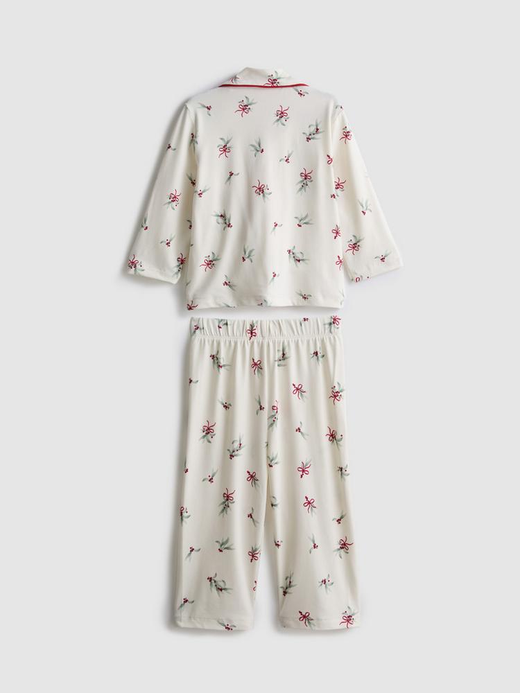 Primark Kids' Christmas Twinning Mistletoe Shirt Pyjamas