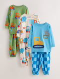 Bright Digger Oversized Pyjamas 3 Pack