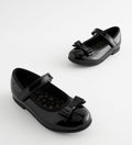 Black Patent Standard Fit (F)
School Leather Bow Mary Jane