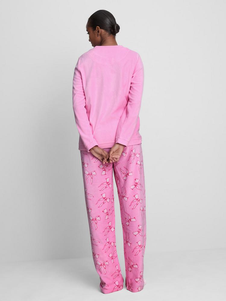 Primark Christmas Wreath Micro Fleece Pyjamas