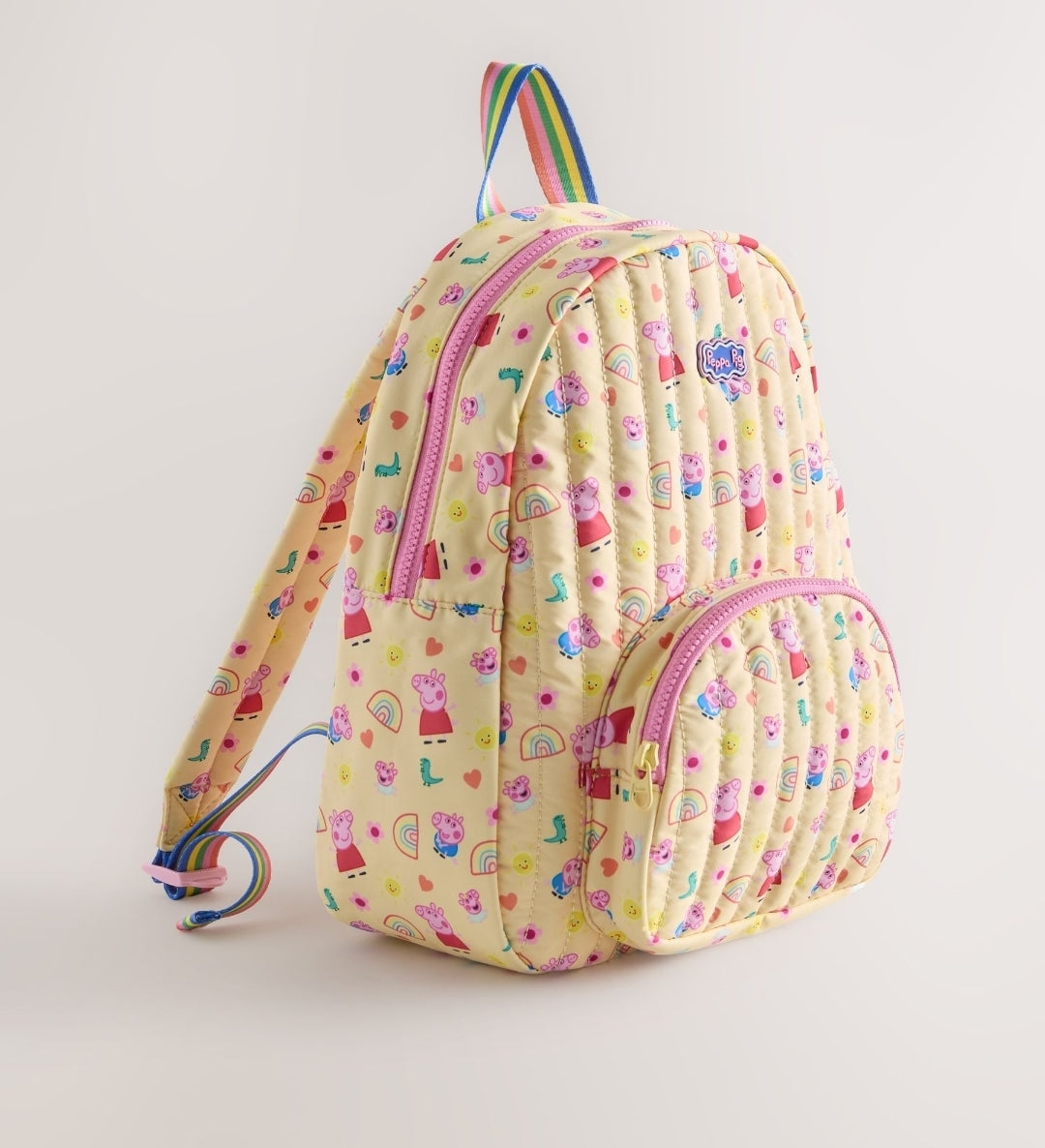 Yellow Peppa Pig Backpack
