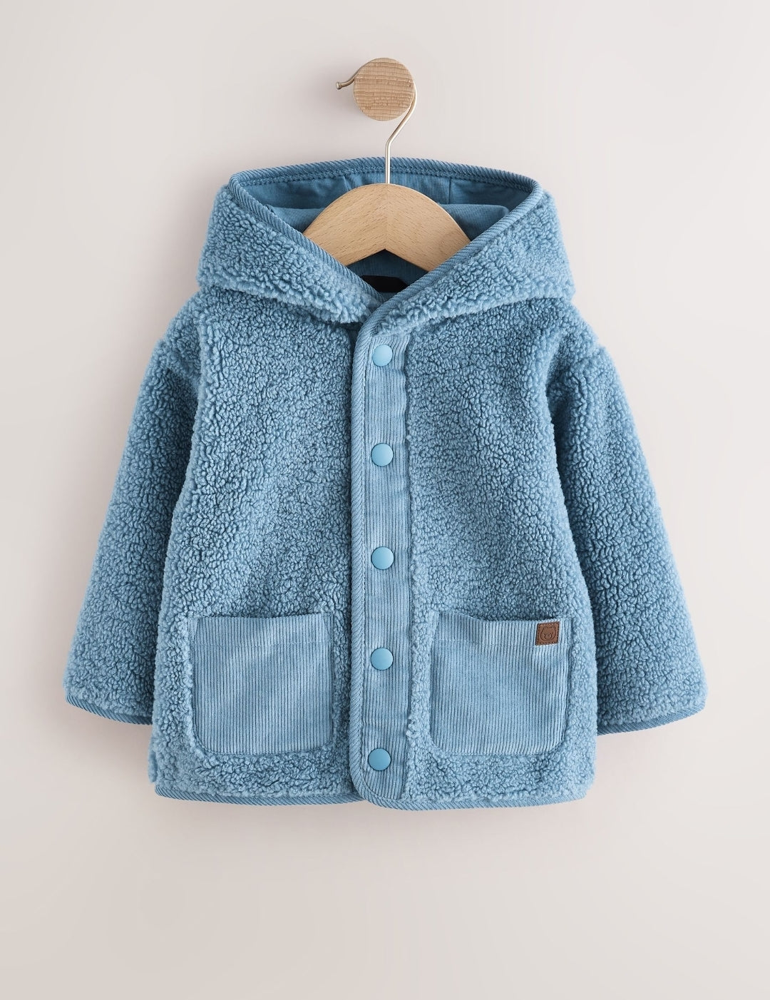 Blue Hooded Fleece