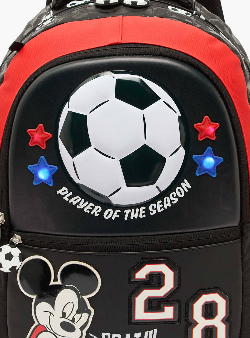 Disney Mickey Mouse Print Backpack for Boys  16 inches