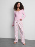 Primark Cotton Henley Flannel Pyjamas