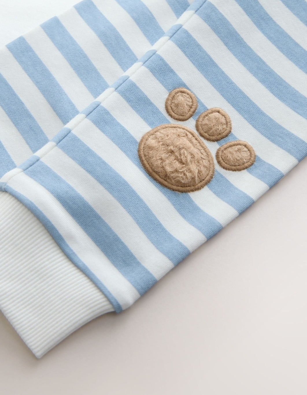 Blue/Ecru Dog Snuggle Pyjamas 
3Pack