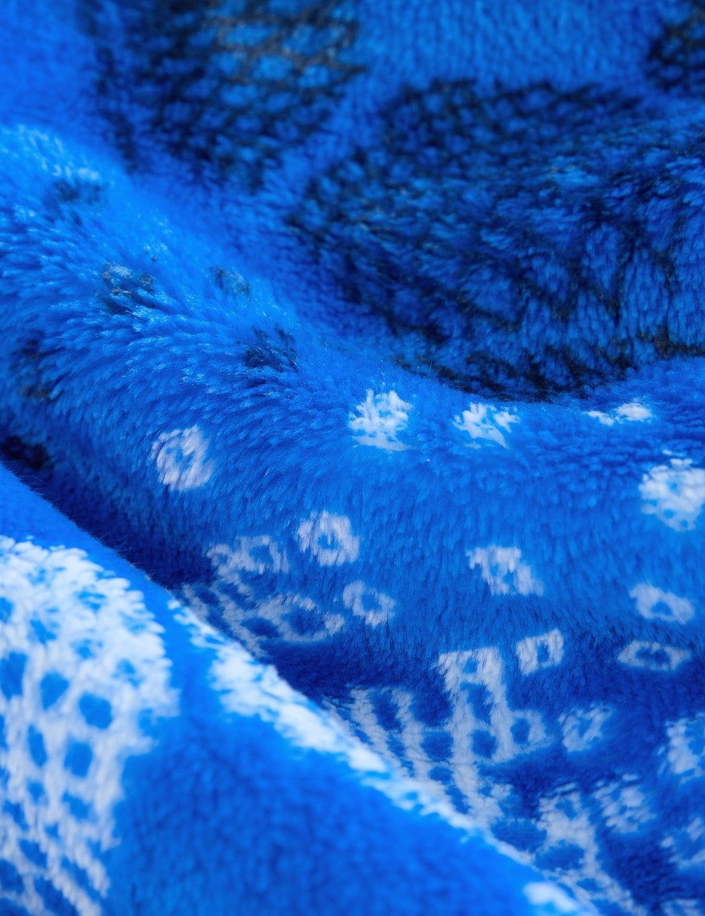 Blue Football Fleece All-In-One