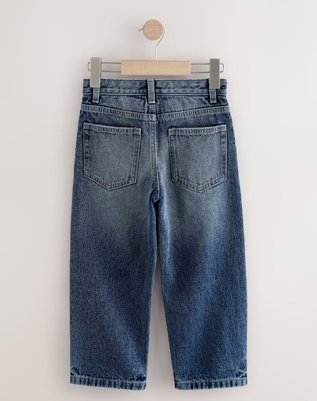 Dark Blue Denim Wide Fit Authentic f Jeans