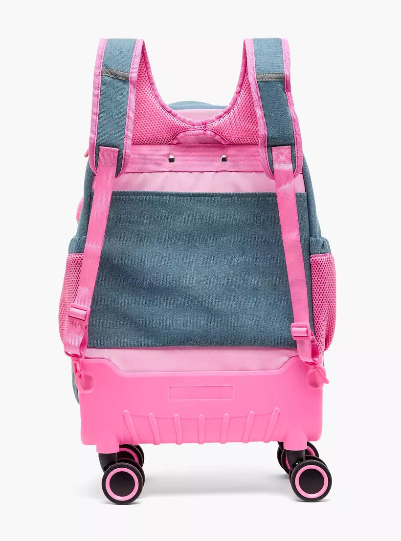 Barbie Print Trolley Bag -18 inches