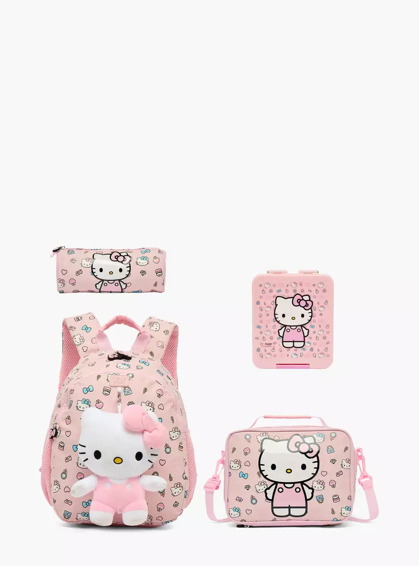 Sanrio Hello Kitty Lunch Box for Girls with 3 Compartments