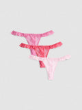 Primark 3pk Lace Frill Thongs