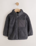 Charcoal Grey Zip Up Fleece
