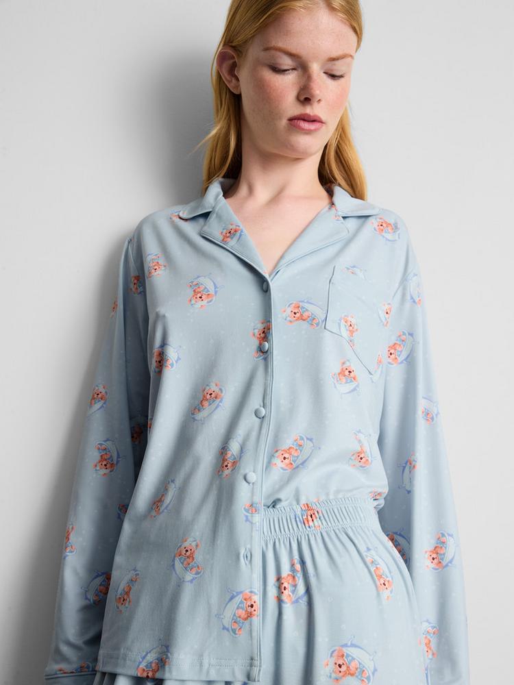 Primark Love To Lounge Printed Boyfriend Pyjamas