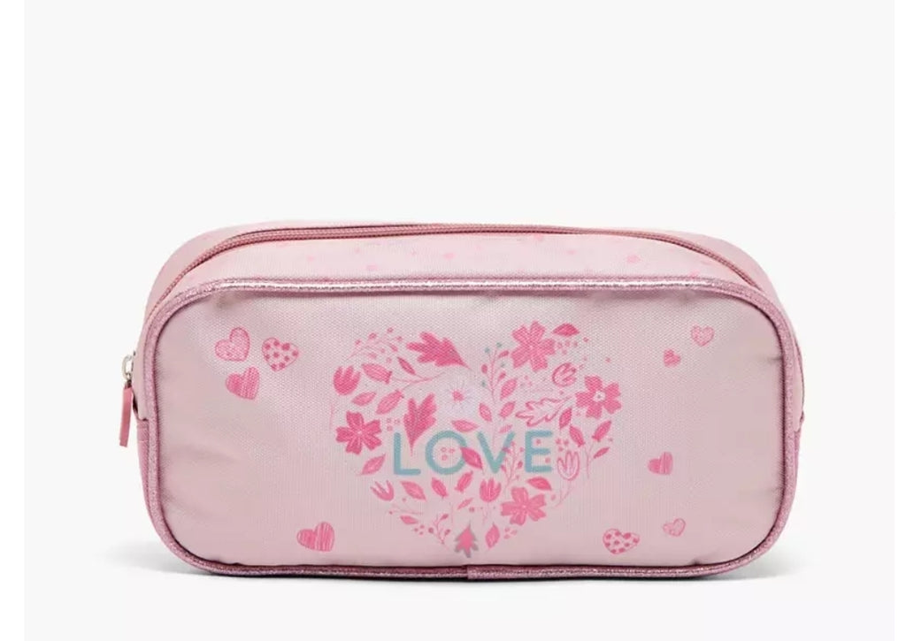 Juniors Floral Print 5-Piece School Trolley Bag Set16 inches