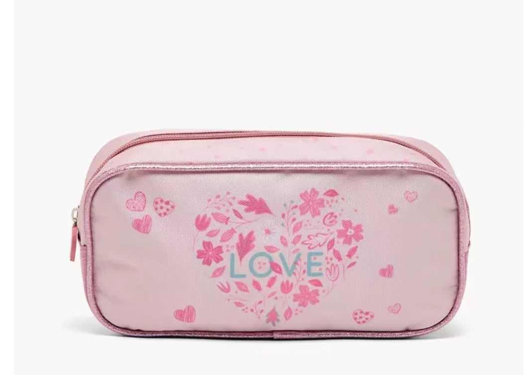 Juniors Floral Print 5-Piece School Trolley Bag Set16 inches
