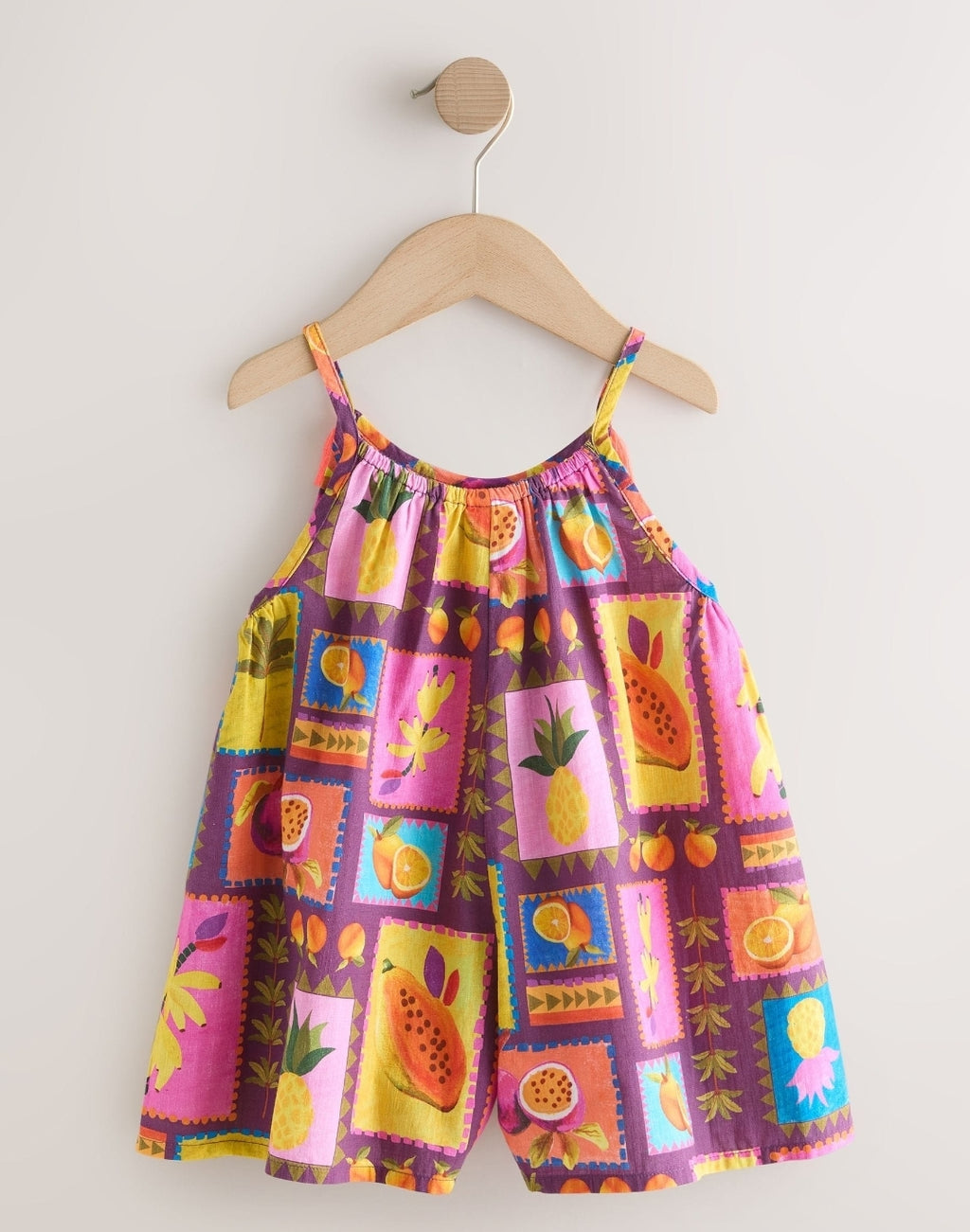 Multi Print Strappy Playsuit