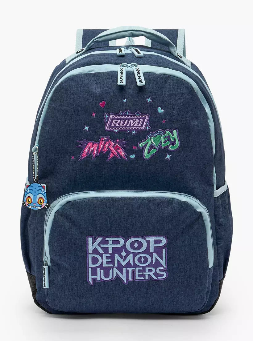 Netflix KPop Demon Hunter Print Backpack  17 inches