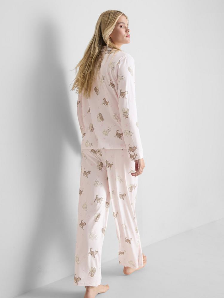 Primark Love To Lounge Printed Boyfriend Pyjamas