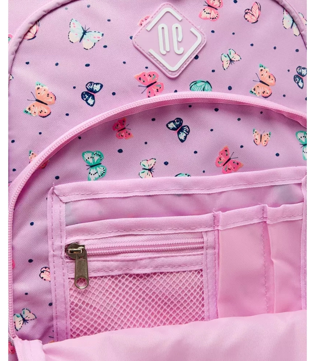 New Expressions Printed 3-Piece Trolley Backpack Set  18 inches