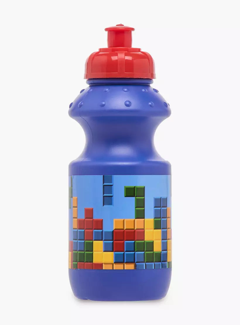 MUST 5-Piece Tetris Print 16-inch Backpack Set - 43x30x13 cms