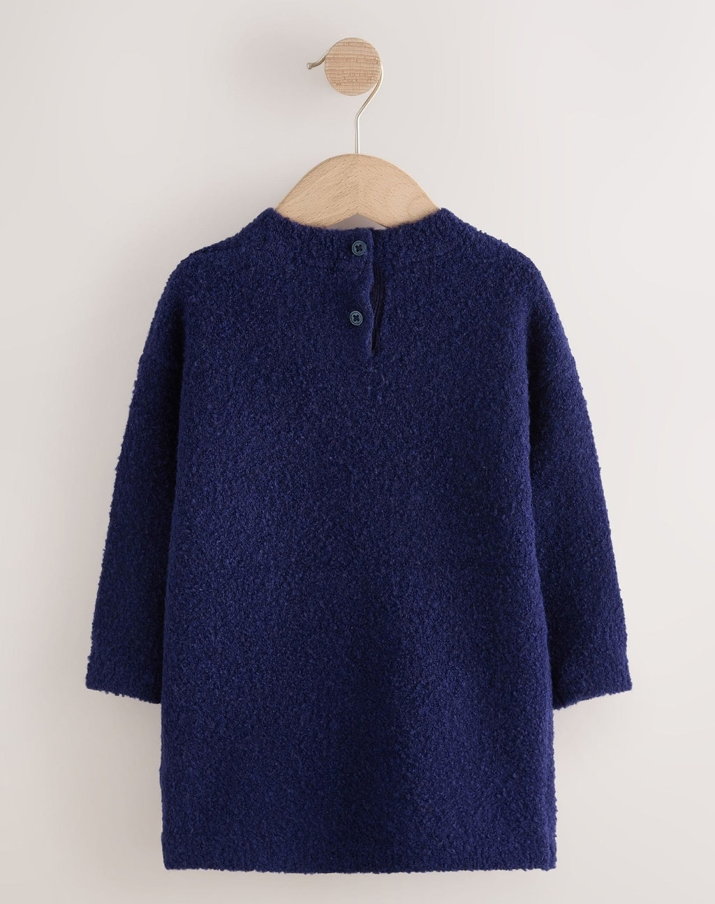 Navy Rainbow Spot Knitted
Jumper Dress And Tights Set