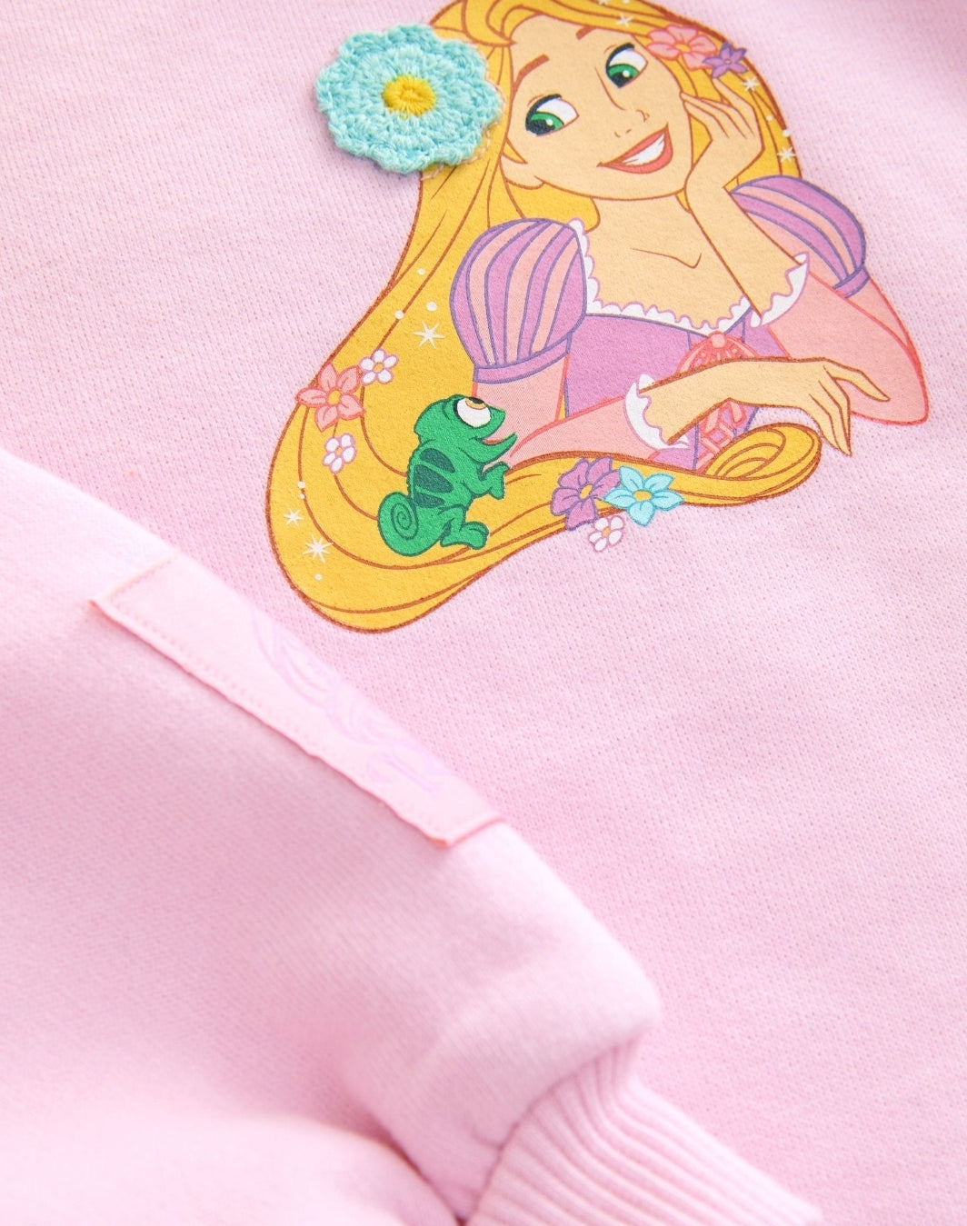 Pink Rapunzel Disney Princess Sweatshirt & Flare Leggings Set