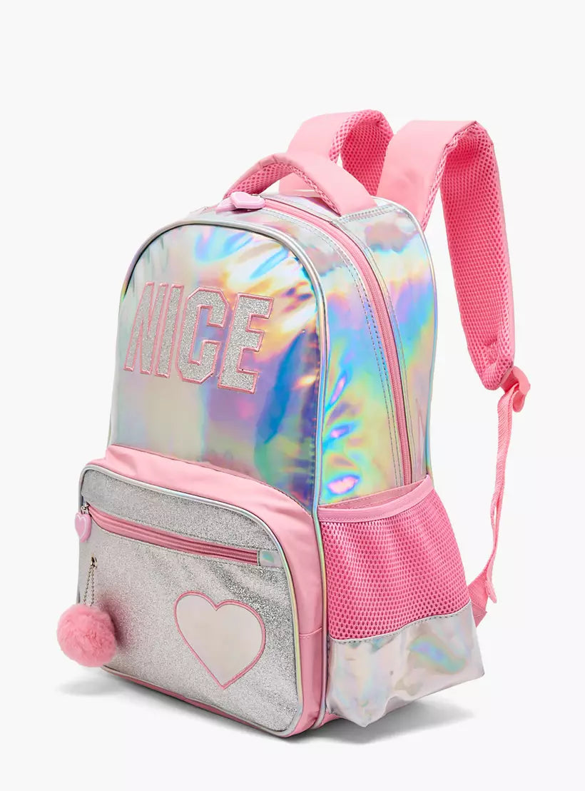 Juniors Printed 5-Piece School Backpack Set 16 inches