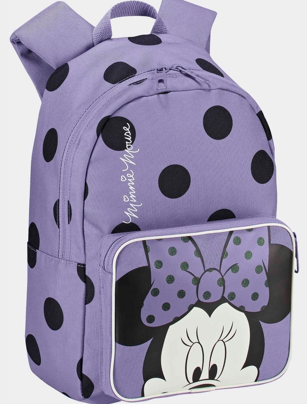 adidas Lilac Purple Kids' Disney Minnie Mouse Backpack.
