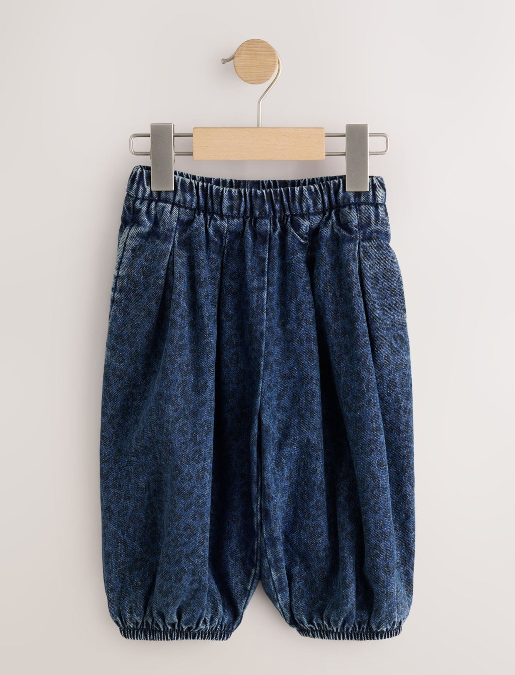 Animal Print Baggy Jeans