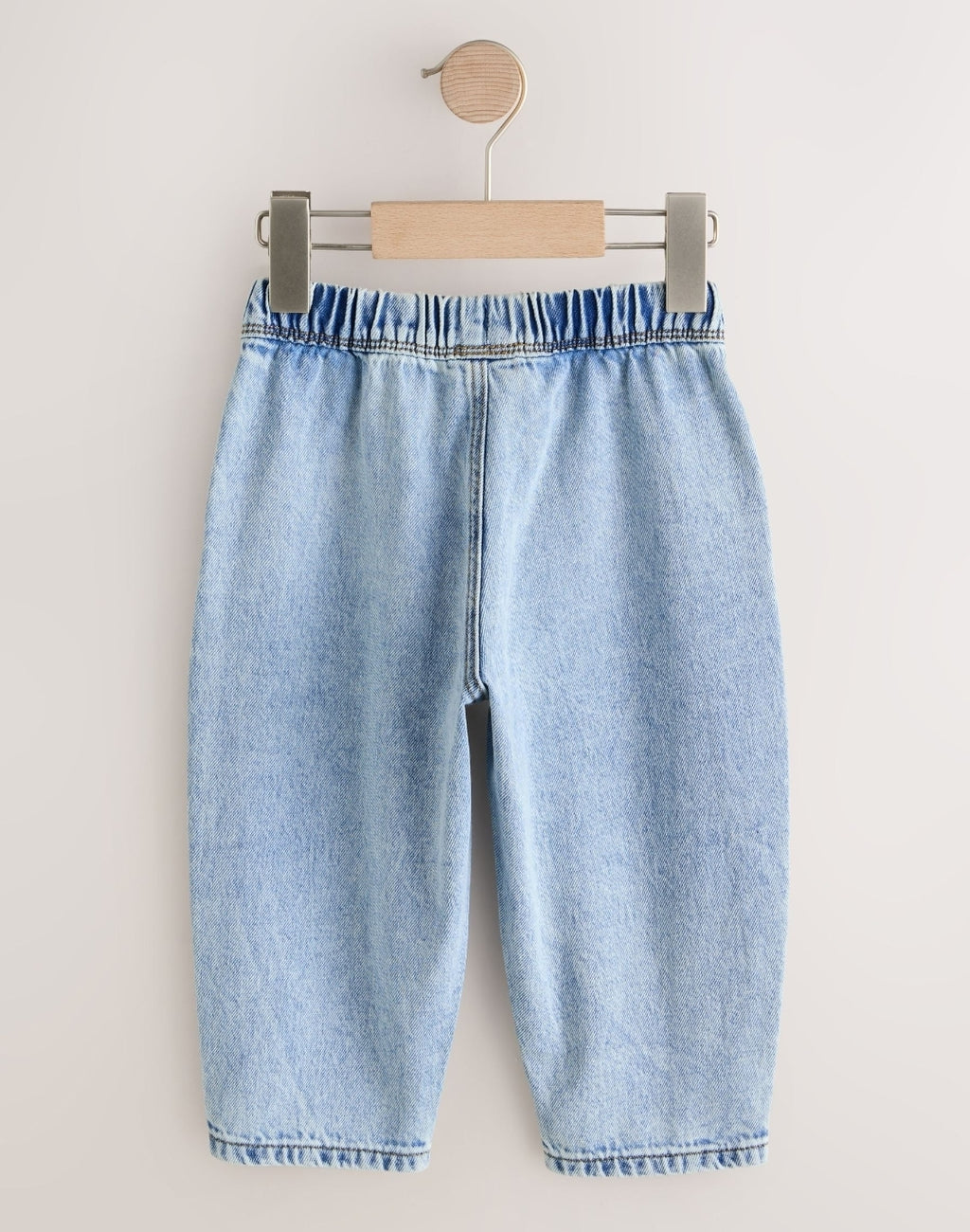 Light Blue Barrel Jeans