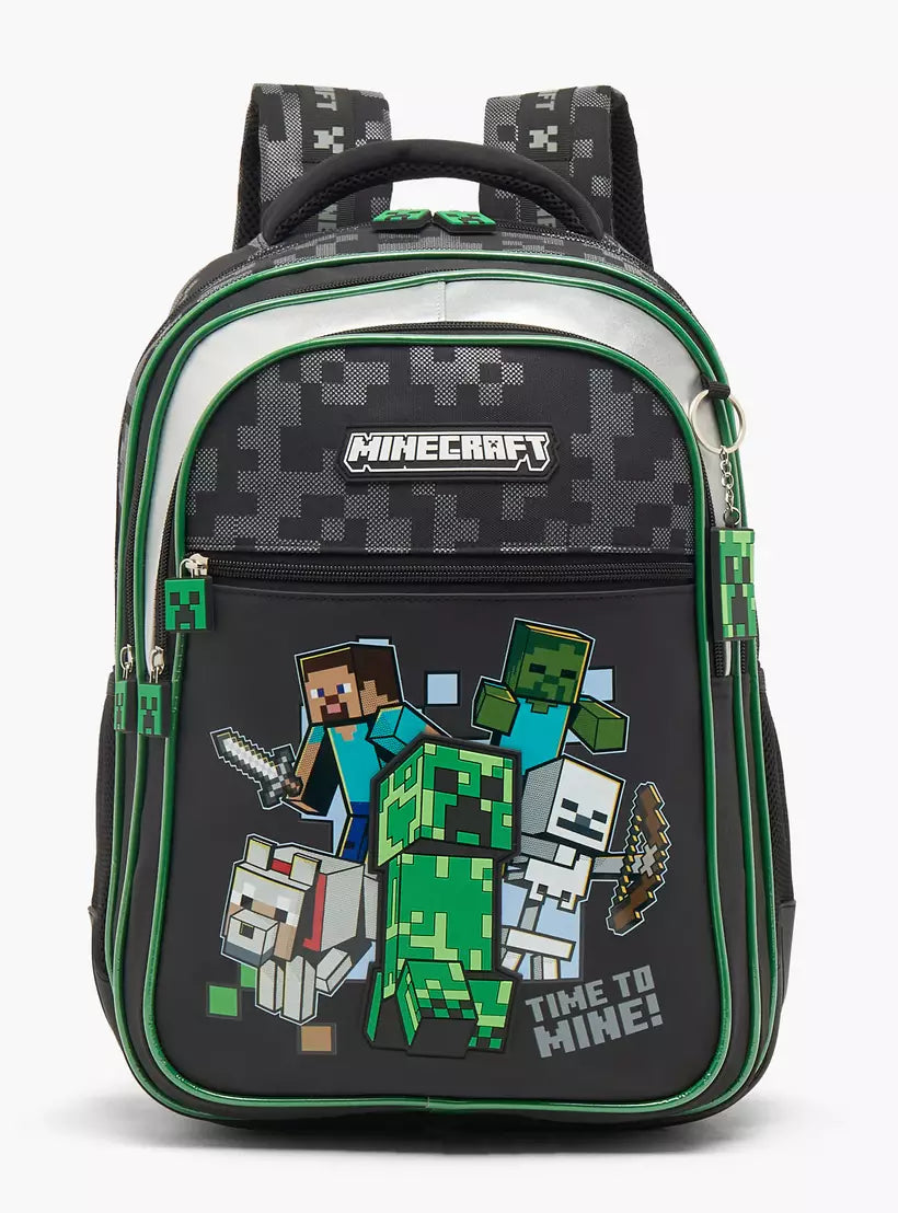 Minecraft Print Backpack 16 inches